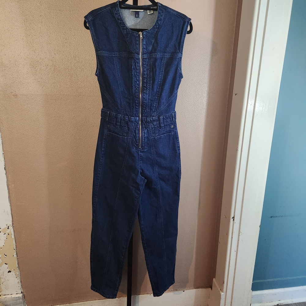 Universal Thread Women's Blue Jeans Overalls